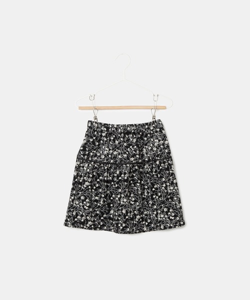 ROPE' PICNIC（ロペ ピクニック） スカート 「KIDS」花柄パイピング