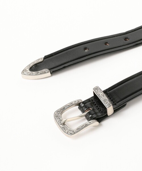 【TORY LEATHER 】1 Creased Belt ウエスタンベルト BEAMS（ビームス）TORY LEATHER / 1 Creased Belt（ファッション