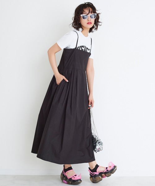 新品　【SINN】 Narcissus ワンピース　ブルー セール】【SINN】Narcissusオリジナル チュールクロスワンピース
