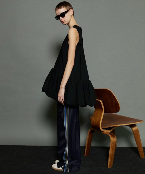 MAISON SPECIAL サイドラインジャージ MAISON SPECIAL パンツ Side Line Jersey Straight Pants/サイド