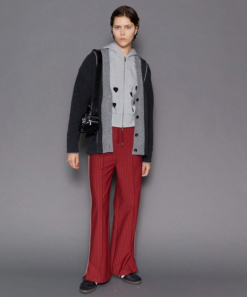 MAISON SPECIAL サイドラインジャージトップス MAISON SPECIAL（メゾンスペシャル）の「Side Line Jersey Tops