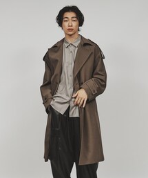 トレンチコート コート ビッグシルエットトレンチコート メンズ｜ZOZOTOWN Yahoo!店