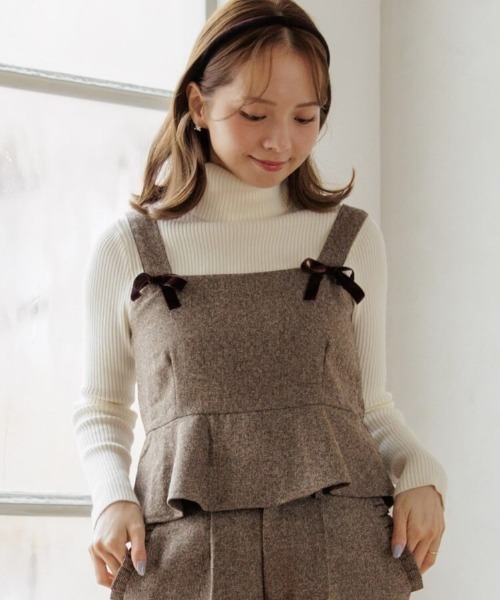 neco様限定【flower】スウィートリボンビスチェ flower キャミソール スウィートリボンビスチェ : ZOZOTOWN Yahoo!店