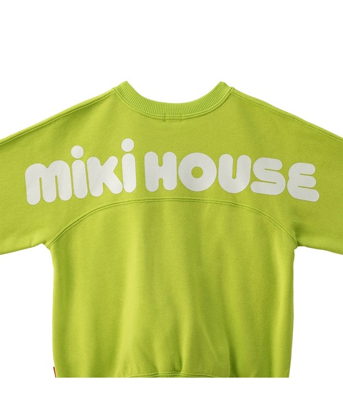 MIKI HOUSE（ミキハウス） トレーナー 「WEB限定」バックロゴ