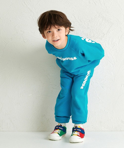 トレーナー 「WEB限定」バックロゴトレーナー キッズ 子供服 男の子 女の子の画像