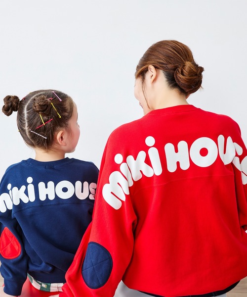MIKI HOUSE（ミキハウス） トレーナー 「WEB限定」バックロゴ