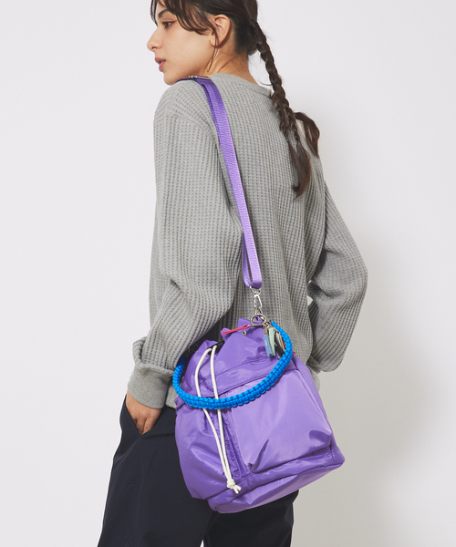 バッグ renkun0602 ABAHOUSE ショルダーバッグ 「cheek/チーク」kinchaku code2WAY