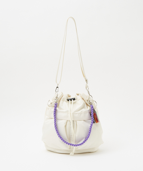 ABAHOUSE ショルダーバッグ 「cheek/チーク」kinchaku code2WAY