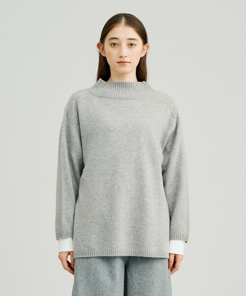 ニット セーター 「WOMEN」ANTI PILLING WOOL ボトルネックニット レディース