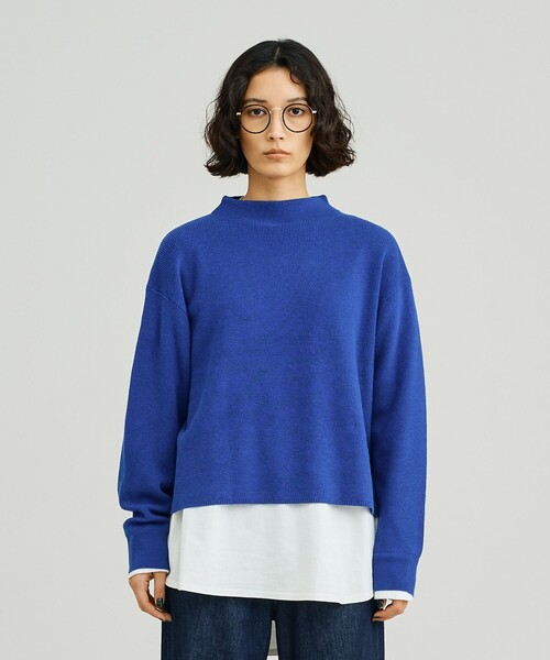 ニット セーター 「WOMEN」ANTI PILLING  ボトルネックニット レディース J.PRESS YORK STREET ニット セーター 「WOMEN」ANTI PILLING