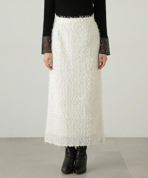 PROPORTION BODY DRESSING スカート 3Dレースタイトスカート