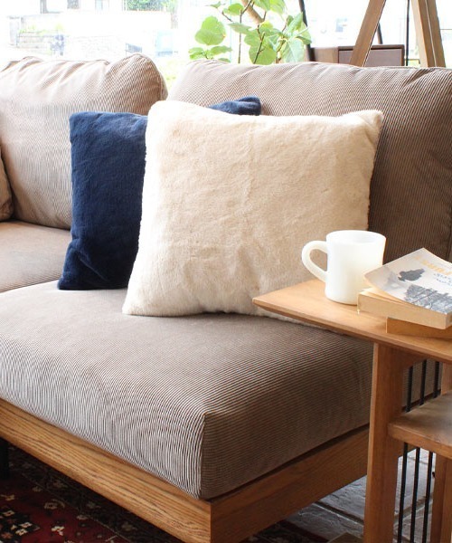 George's クッション クッションカバー ファー×ボア クッションカバー