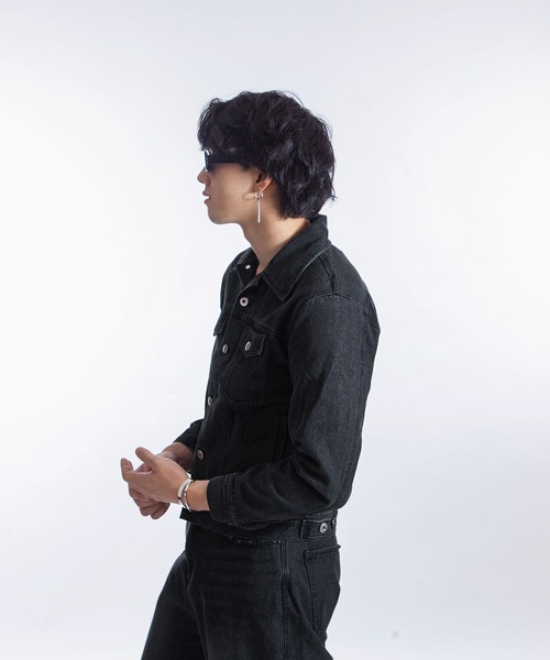 ZIP FIVE -White Line- デニムジャケット gジャン 「White Line