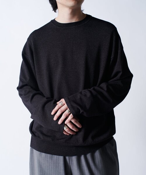 Lui's（ルイス） セーター ニット VIS/PO ハイゲージニットソー メンズ