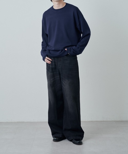 Lui's（ルイス） セーター ニット VIS/PO ハイゲージニットソー メンズ