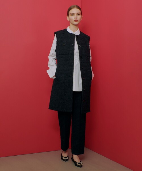 LOULOU WILLOUGHBY（ルルウィルビー） ベスト ジレ 「LOULOU