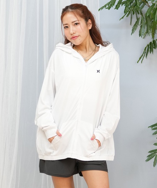 Hurley(ハーレー)★ジッパーアップ ラッシュガード WT835BHL Hurley(ハーレー)☆ジッパーアップ ラッシュガード WT835BHL