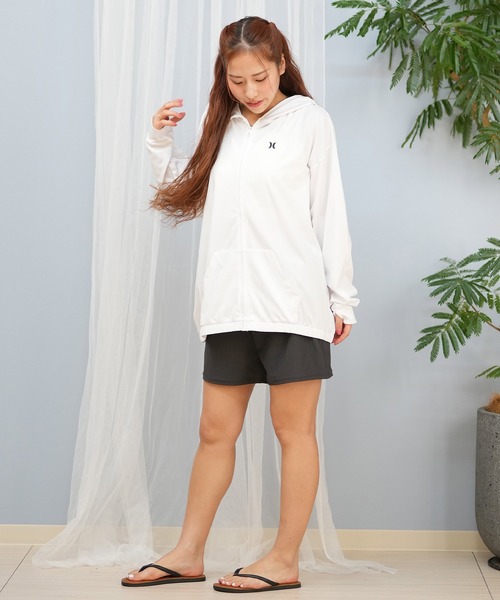 Hurley ラッシュガード Hurley/ハーレー ジップアップラッシュ