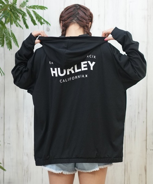 Hurley(ハーレー)★ジッパーアップ ラッシュガード WT836BHL Hurley ラッシュガード Hurley/ハーレー ジップアップラッシュ
