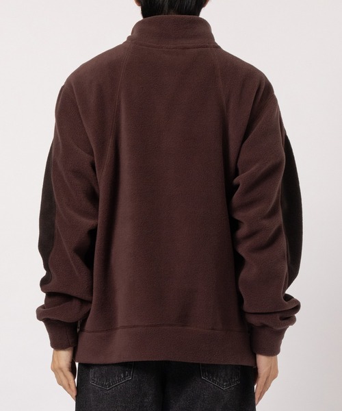 JieDa トレーナー スウェット SWITCHING FLEECE HALF ZIP L/S メンズ 