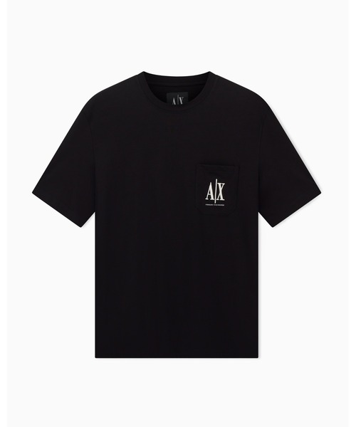 ARMANI EXCHANGE A|X ロゴ Tシャツ 黒 XS 購入前コメント ARMANI EXCHANGE tシャツ 「A|X アルマーニ エクスチェンジ」ICON