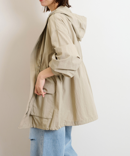 JOURNAL STANDARD relume コート アウター ナイロンフーディー