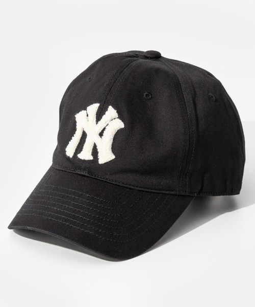 【試着のみ】MLB KOREA ベースボールキャップ セール】【日本未入荷】MLB KOREA レタリング デニム ベース