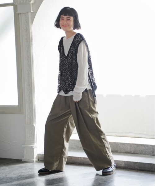 LBC（エルビーシー） ベスト ジレ レース2WAYベスト レディース