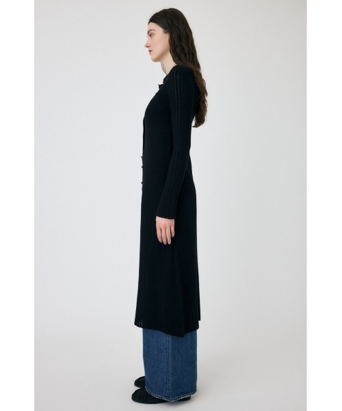 MOUSSY（マウジー） カーディガン SHEER ロングカーディガン
