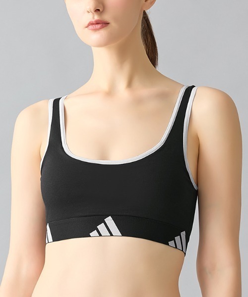 adidas スポーツブラ adidas/アディダス 吸汗速乾 : ZOZOTOWN