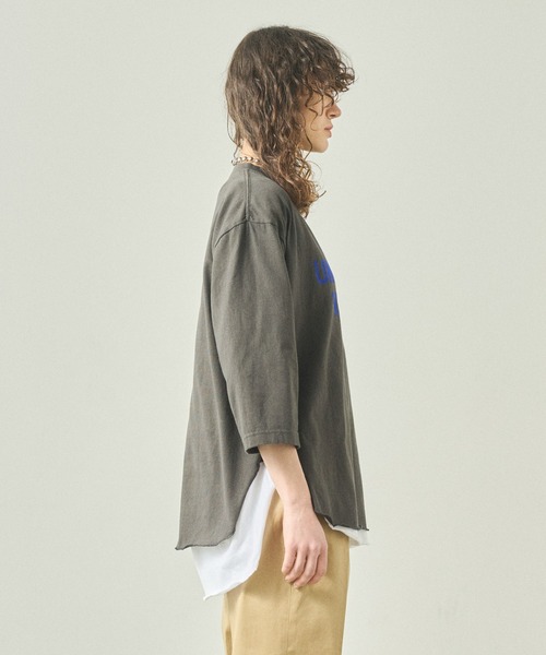 tシャツ 「KHA:KI / カーキ」 7TH TEE -K.U.V- 7TH TEE -K.U.V- レディース