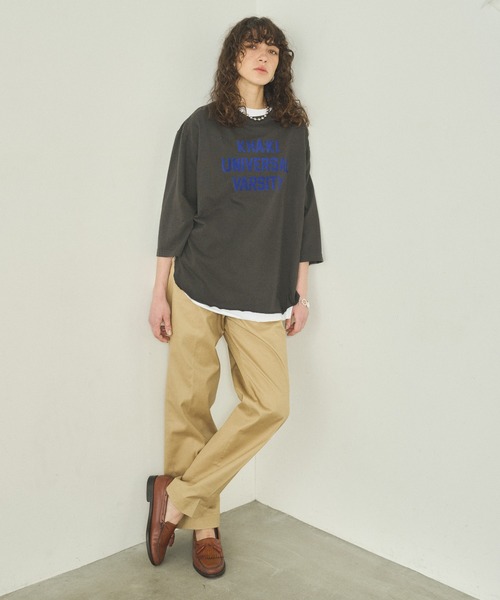 tシャツ 「KHA:KI / カーキ」 7TH TEE -K.U.V- 7TH TEE -K.U.V- レディース