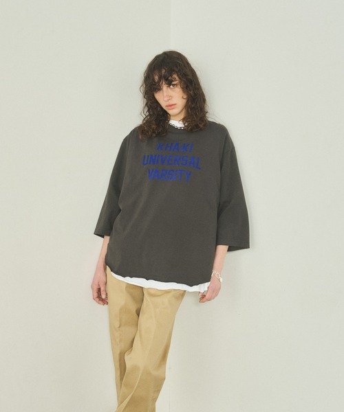 tシャツ 「KHA:KI / カーキ」 7TH TEE -K.U.V- 7TH TEE -K.U.V- レディース