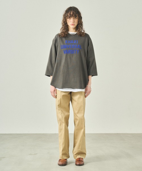 kha:ki tシャツ 「KHA:KI / カーキ」 7TH TEE -K.U.V