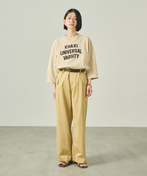 tシャツ 「KHA:KI / カーキ」 7TH TEE -K.U.V- 7TH TEE -K.U.V- レディース