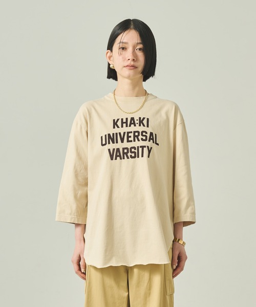 tシャツ 「KHA:KI / カーキ」 7TH TEE -K.U.V- 7TH TEE -K.U.V- レディース