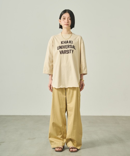 最新作の kha:ki tシャツ 「KHA:KI / カーキ」 7TH TEE -K.U.V 果物