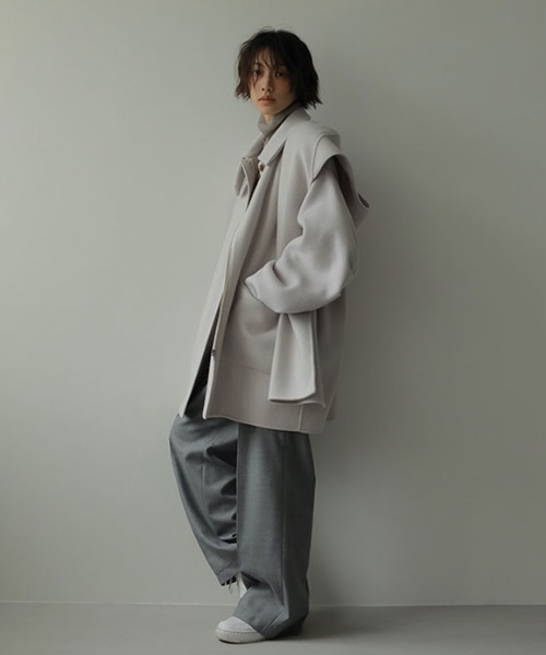 「ETRE TOKYO」 コート S グレー レディース_画像3