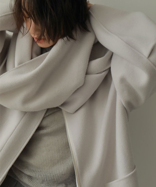 「ETRE TOKYO」 コート S グレー レディース_画像4