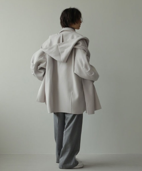 「ETRE TOKYO」 コート S グレー レディース_画像5