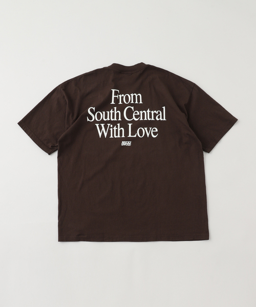 WISM（ウィズム） tシャツ 「BRICKS ＆ WOOD/ブリックスアンドウッド 