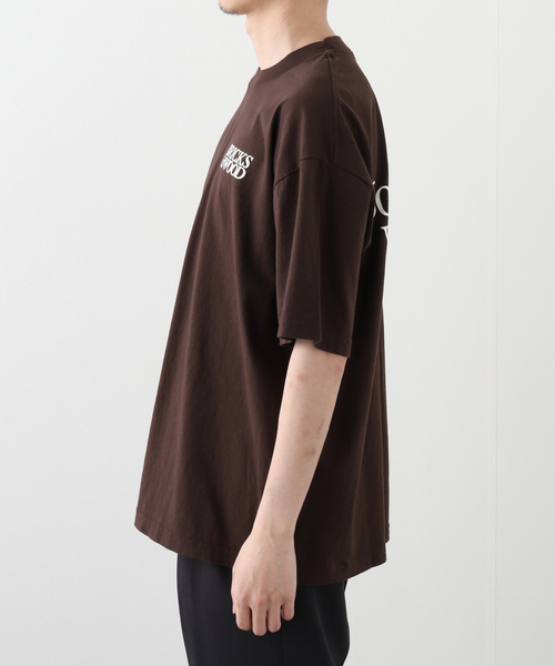 WISM（ウィズム） tシャツ 「BRICKS ＆ WOOD/ブリックスアンドウッド 