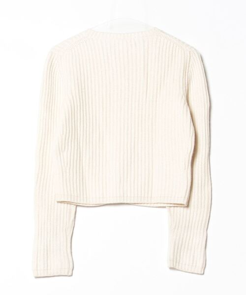 miu miu（ミュウミュウ） カシミヤ ニットカーディガン 38 ベージュ