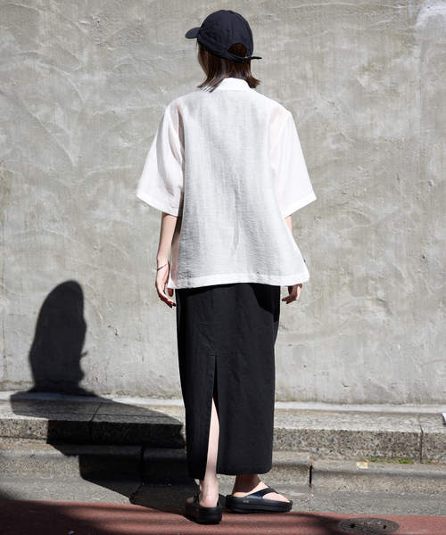 SLOBE IENA コート アウター シアーハーフスリーブジャケット