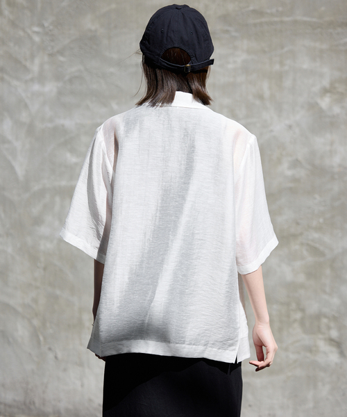 SLOBE IENA コート アウター シアーハーフスリーブジャケット