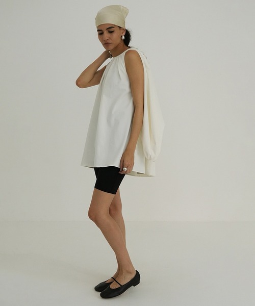 CLANE（クラネ） ラッシュガード 2WAY GATHER RASH GUARD BLOUSE