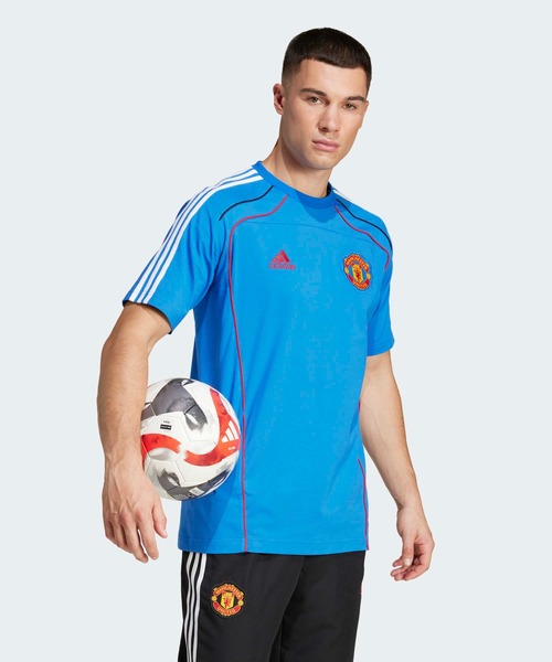 adidasアディダスマンチェスターユナイテッドtシャツ半袖チームガイストメンズ adidasアディダスマンチェスターユナイテッドtシャツ半袖チーム