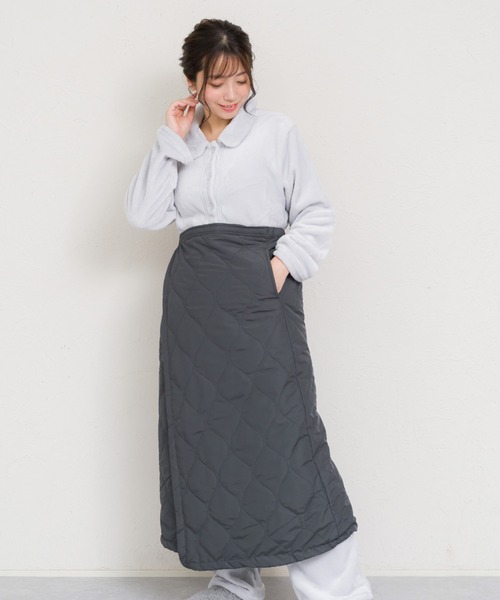 marai（マーライ） スカート キルティング 巻きスカート : ZOZOTOWN