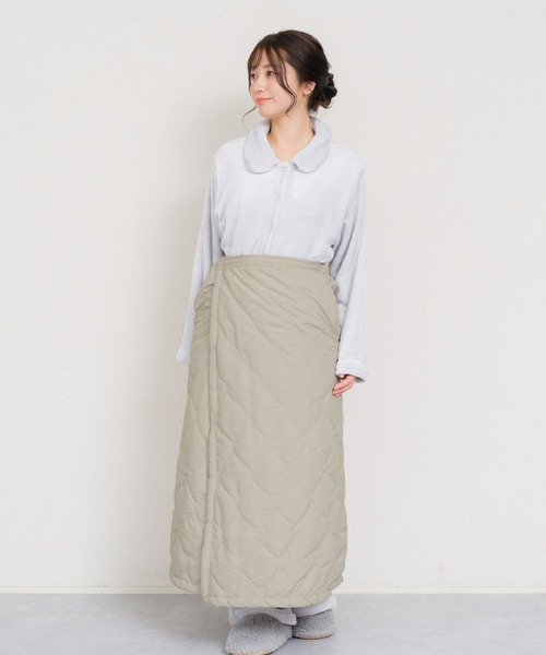 marai（マーライ） スカート キルティング 巻きスカート ロング