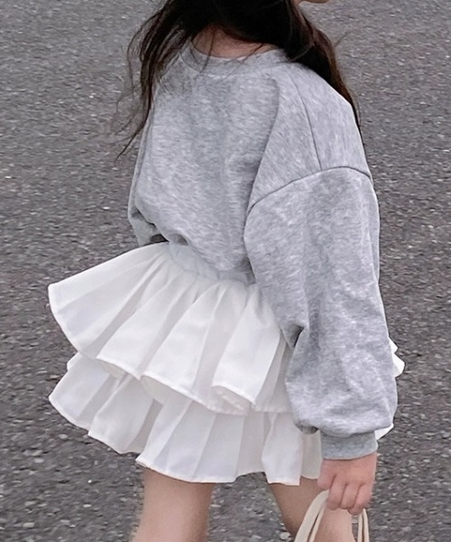 スカート フリルミニスカート キッズ 子供服 女の子 : ZOZOTOWN Yahoo